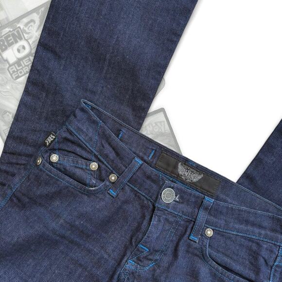 Y2K Rock & Republic Gemstone Bootcut Denim Jeans - Picture 2 of 8